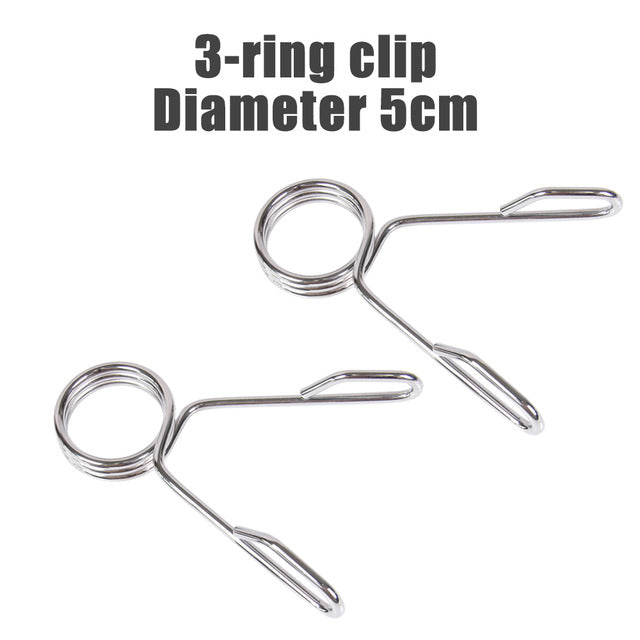 Standard Barbell Spring Clip Collar